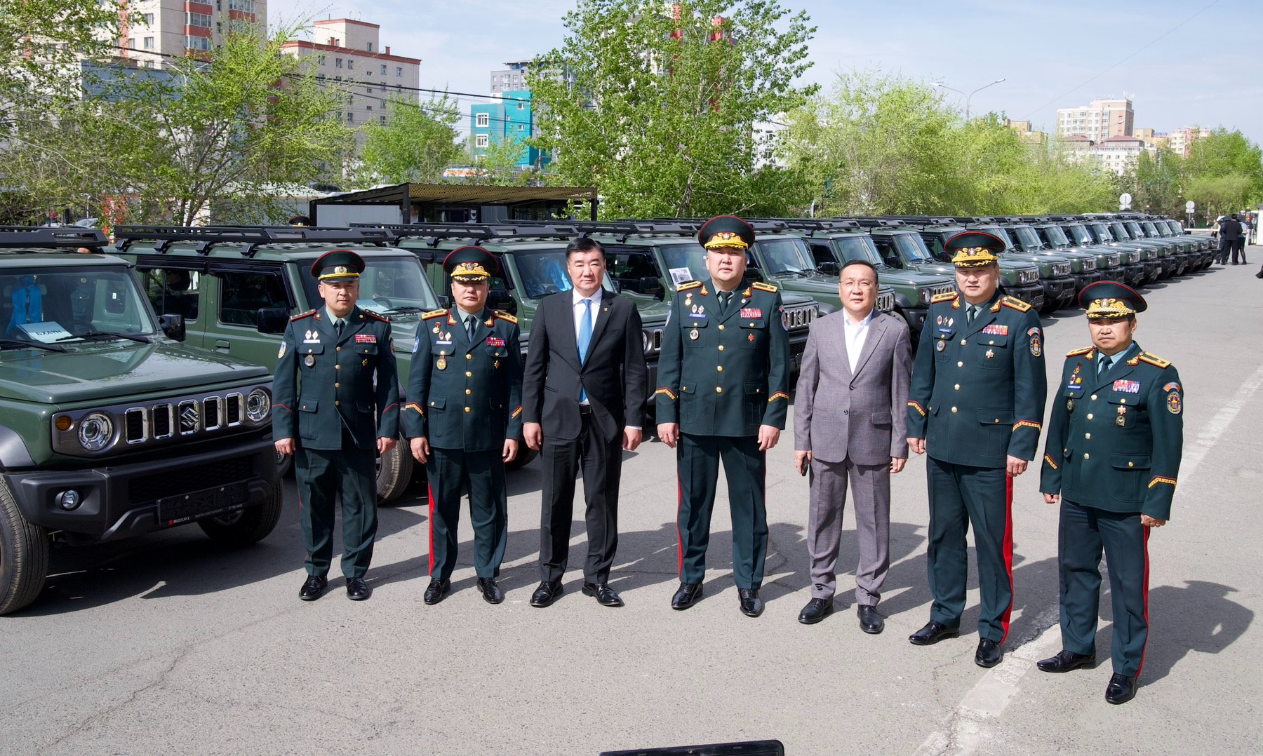 БАТЛАН ХАМГААЛАХ ЯАМ 60 АВТОМАШИНААР ПАРК ШИНЭЧЛЭЛ ХИЙЛЭЭ